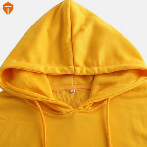 Sudadera con capucha para hombre y mujer, ropa de calle de alta calidad, con forro polar de rizo francés, Logo personalizado, color blanco, 100% algodón - Product Image 6