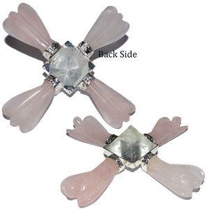 Compra generador de pirámide de Ángel de Cuarzo Rosa | Generador de pirámide de Ángel de cuarzo rosa en línea herramienta metafísica de curación de cristales - Product Image 1