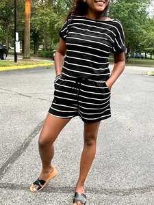 Hot Sale Sweat Suit Set for Women Dress <b>Track</b> Suit for Women <b>t</b> Shirt Short Set Jump Suit Women - Product Image 4