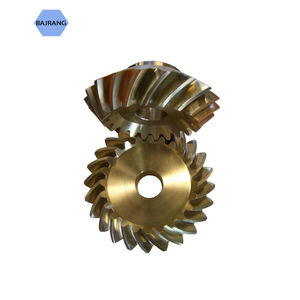 Engranaje cónico en espiral para clientes de todo el mundo, fabricante de alta calidad, fabricado en Metal genuino, superventas de India - Product Image 1