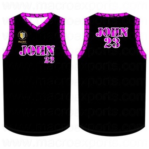 Maillots de basket-ball personnalisables de haute qualité, respirants, imprimés par transfert thermique, sans manches, grandes tailles, séchage rapide, unisexe, sport - Product Image 4
