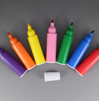 Marqueur permanent mini format Hang Kei de haute qualité, non toxique, à pointe pinceau, largeur d'écriture 4 mm, options multicolores, prix usine