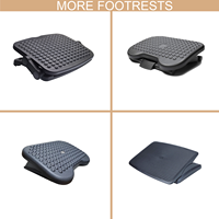 Repose-pieds moderne en plastique, pliable, extensible et réglable, de haute qualité, ergonomique, OEM/ODM, pour le bureau, le salon et l'atelier