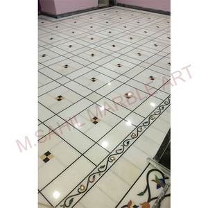 Diseño de Incrustaciones de Mármol para Pisos, Losa de Mármol de Piedra Natural, Estilo Tradicional Indio, Venta al por Mayor |   Suelos de Primera Calidad - Product Image 2