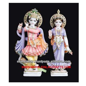 Estatua de mármol Radha Krishna - Product Image 1