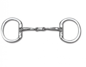 Bridon de confort pour cheval en acier inoxydable avec anneau en O et rouleaux en cuivre - Product Image 5