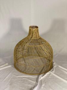 Lámpara de techo de iluminación de ratán hecha a mano moderna de diseño nórdico para sala de estar al aire libre Exterior-Para el hogar Hotel restaurante - Product Image 2