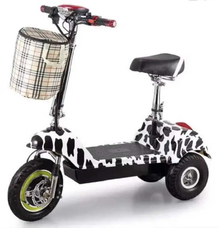 Scooter Eléctrico de 3 ruedas, zappy, 350w, estilo de moda, precio barato