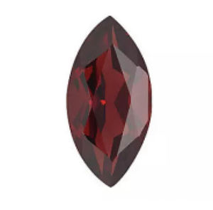 2.50X5mm Marquise Cut Naturel Almandine/Grenat Rouge Zambienne Pierre précieuse en vrac à facettes de haute qualité pour bagues Prix d'usine en gros - Product Image 1