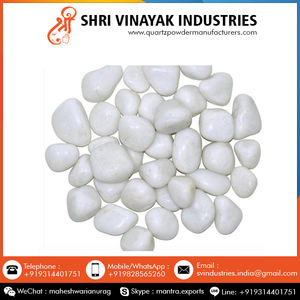 Exportateur mondial de galets blancs purs à vendre - Product Image 6