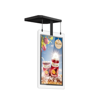 Écran tactile transparent Panneau LED 43 pouces pour magasin de détail Centre commercial Orientation Éducation Intérieur Plafond Haute luminosité