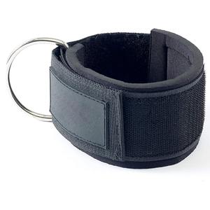 กำไลข้อเท้าวงแหวนรูปตัว D แผ่นรองทำจากนีโอพรีนสำหรับยกน้ำหนักออกกำลังกายฟิตเนส - Product Image 2