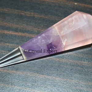 Mejor Relación Calidad-Precio de Colgantes de Péndulos de Cristal de Amatista Rosa: Colgantes de Péndulos de Cristal de Amatista Rosa en Venta - Product Image 1