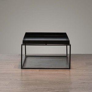 Modern Living Metal Round Modern Luxury Wood Top All Metal of Type <b>Table</b> Usage Office Home Room Restaurant Round Made in India - Product Image 3