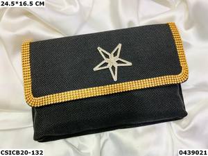 Luxe ethnique Jute sac de soirée fête de mariage pierre motif tissu pochette sacs à main mariée pochette sacs à main - Product Image 5