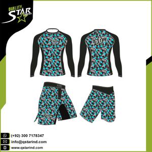 Maillots de protection (Rash Guards) en gros, personnalisables avec logo, manches courtes, unisexe, respirants, meilleure qualité, vêtements d'arts martiaux, couleurs et tailles sur mesure - Product Image 2