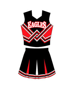 Jupe de pom-pom girl + ensemble court, uniforme scolaire pour pom-pom girls, délavés de haute qualité, uniforme scolaire, fabricants du Pakistan, nouvelle collection - Product Image 1