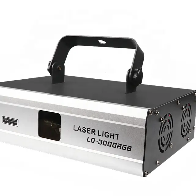 ไฟเลเซอร์ LED DMX 1W 2W LED RGB ILDA โรงงานการแสดงปาร์ตี้คริสต์มาส LED PAR