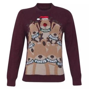 Pull-over en maille fine à col en V pour homme, manches longues, coton biologique, collection en gros du Bangladesh - Product Image 1