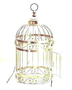 Cage à oiseaux Vintage support de Cage à oiseaux à l'ancienne respirant et fiable matériau: la Cage à oiseaux en maille douce et respirante