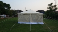 Tente en toile de luxe koweïtienne de qualité supérieure, taille personnalisée, tente de camping en plein air, tente imperméable, secours en cas de catastrophe, camp de réfugiés
