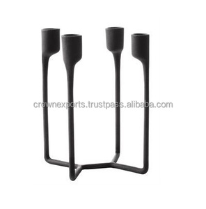 black three tea light candle holder for wedding and home decoration candle t-light and candle pillar holder for home decoration - Product Image 6