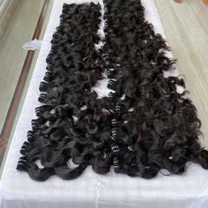 Máquina de estiramiento único sin procesar, Cabello 100% humano, calidad superior, venta al por mayor, 10a - Product Image 1