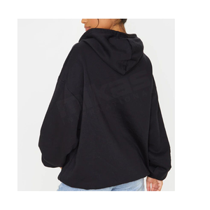 High Quality Heavy <b>Weight</b> Cotton <b>Blank</b> Custom Streetwear Oem Logo Custom Made Logo 100%Cotton Top Quality <b>Blank</b> Hoodie For Women - Product Image 2