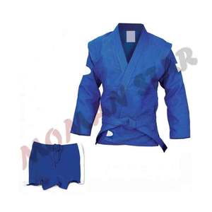 เครื่องแบบ sambo GI สีน้ำเงินชุดศิลปะการต่อสู้ตามสั่ง - Product Image 5