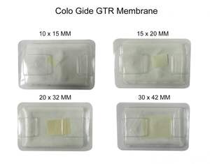Cologide Cologenesis GTR Membrana 15x20 Material de injerto óseo hoja de colágeno estéril kit de cuidado de implantes dentales - Product Image 3