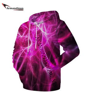 Sudadera de invierno sublimada con logotipo personalizado unisex Sudadera con capucha de poliéster 100% con patrón sólido y cuello con capucha Envío directo al por mayor - Product Image 5