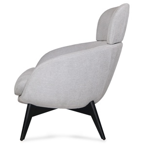 Fauteuils d'appoint pour hôtel 5 étoiles, chaise de salon scandinave, fauteuil de détente pour salon, extérieur, appartement, en tissu, dossier haut, réglable - Product Image 4
