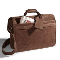 Bolsa de Viaje Impermeable de Cuero Genuino Vintage, Ligera, Resistente al Agua, con Cierre, Unisex, Juego de 7 Piezas