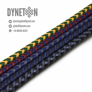 2026 Wholesale 1mm 2mm 3mm 4mm 5mm <b>Braided</b> Leather <b>Cord</b> for Jewelry Necklace Bracelets All Sizes and Colors - Product Image 4