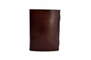 Cahier de notes en cuir gaufré deux pierres vintage 120 pages sans doublure avec fermoir C-Lock - Product Image 3