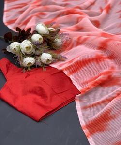 Nouveau vêtement Saree attrayant pour les fêtes - Product Image 6