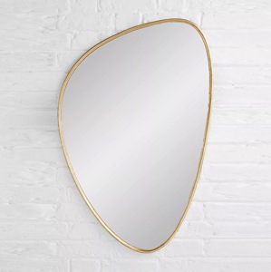 Miroir mural suspendu, cristal - Product Image 2