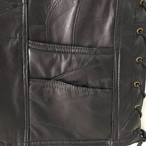 High Quality Men's Winter Breathable <b>Leather</b> <b>Vest</b>-Comfortable Windproof Outerwear - Product Image 4