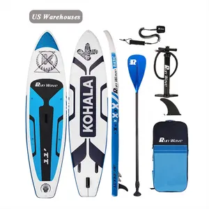 Ván Chèo SUP Runwave Ván Lướt Sóng Bơm Hơi Siêu Rộng 11 'X 33 "X 6" Ván Chèo KOHALA ISUP