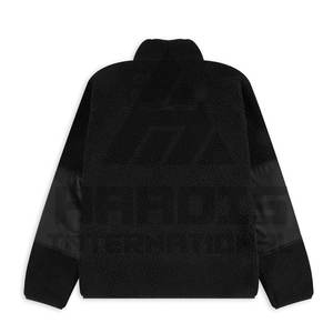 <b>Sherpa</b> Jacket Windbreaker <b>Men</b> Custom Logo High Quality <b>Men's</b> Custom Color Polyester <b>Fleece</b> <b>Sherpa</b> Jacket - Product Image 3