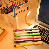 Mini lampe USB ultra-lumineuse flexible 5W LED Lampe de lecture avec USB pour banque d'alimentation Ordinateur Portable