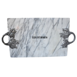 Plateau de service personnalisé en marbre, couleurs, bas prix, Top de Table, plateau de service fantaisie, plateau en marbre décoratif de qualité Super Fine - Product Image 1