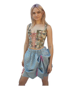 Corset High Quality Pastoral Corset Slimming Corset Good Price - Product Image 4