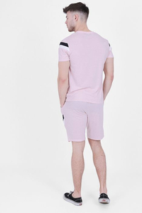 OEM Men Fashion Wear Shirts and Shorts Summer Collection Men <b>Twin</b> <b>Sets</b> - Product Image 2