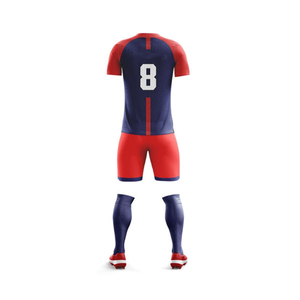Custom Logo Football Uniform for Boys Comfortable Polyester <b>Soccer</b> Jersey Set with Automated Cutting Technology - Product Image 2