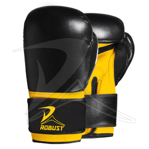 Gants de boxe en cuir de vache véritable de bonne qualité, vente en gros, gants de boxe gagnant - Product Image 1