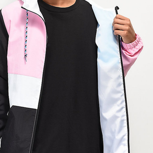 Chaquetas cortavientos de fútbol personalizadas para hombre al por mayor poliéster estampado por sublimación con características antibacterianas de talla grande - Product Image 4
