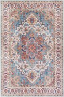 Türkischer Stil Moderner Persischer Musterbaumwoll-Flachwebteppich Waschbar Ohne Flor Handgefertigter Teppich Wohnzimmer Indien-Herstellung 5x7 Fuß