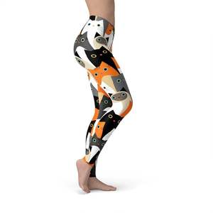 OEM design Custom logo service Printed Yoga Pants <b>Leggings</b> Fitness Gym Women Yoga <b>Leggings</b> Casual in wholesale price - Product Image 2