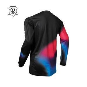 OEM outdoor sportswear jersey motocross custom long sleeves <b>shirts</b> print color motorcycle wear - Product Image 4